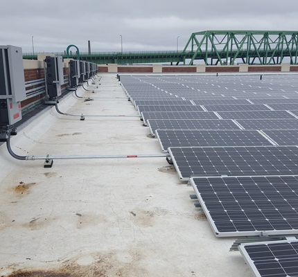 J.M. Electrical Navigates Hospital PV Installation