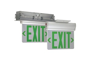 Isolite's UEL Series Universal Edge-Lit Emergency Exit Sign