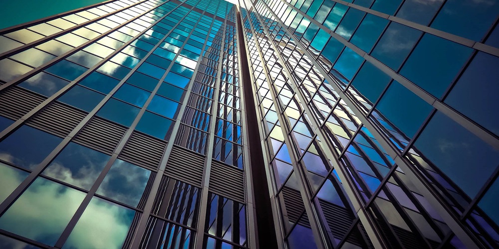 Connected buildings.