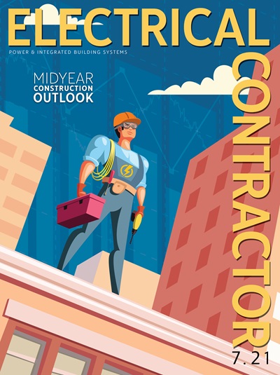 Electrical Contractor July 2021 Cover