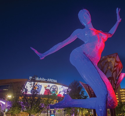 Planning Ahead: Mojave Electric Wires T-Mobile Arena