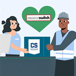 Turn Jobsite Minutes into Savings: With SensorSwitch, Installation is as Easy as Twist, Lock and Go!