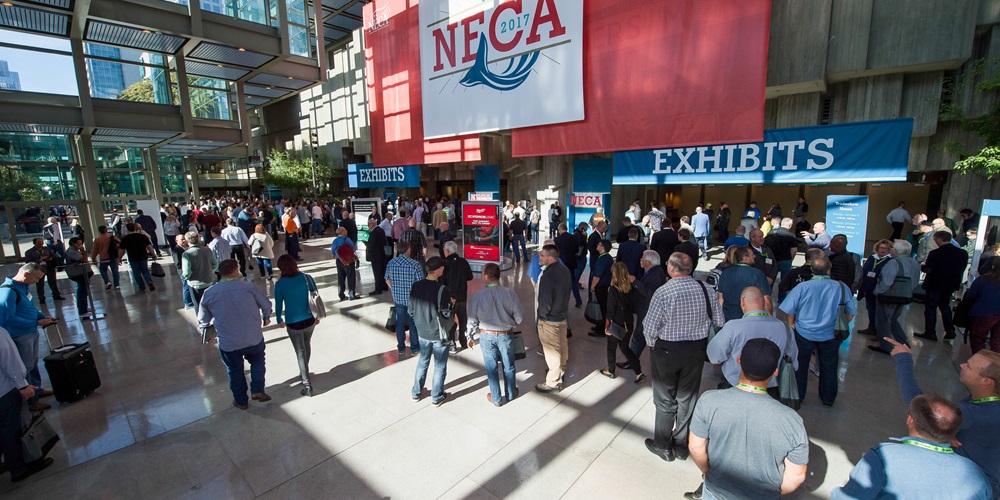 The 2017 NECA Show held in Seattle, WA. (Courtesy of NECA)