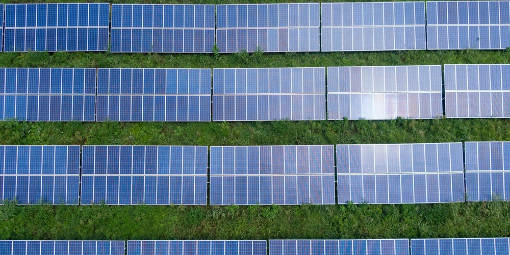 Solar panels.