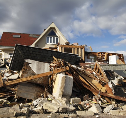 Superstorm Sandy Strikes New Jersey and New York