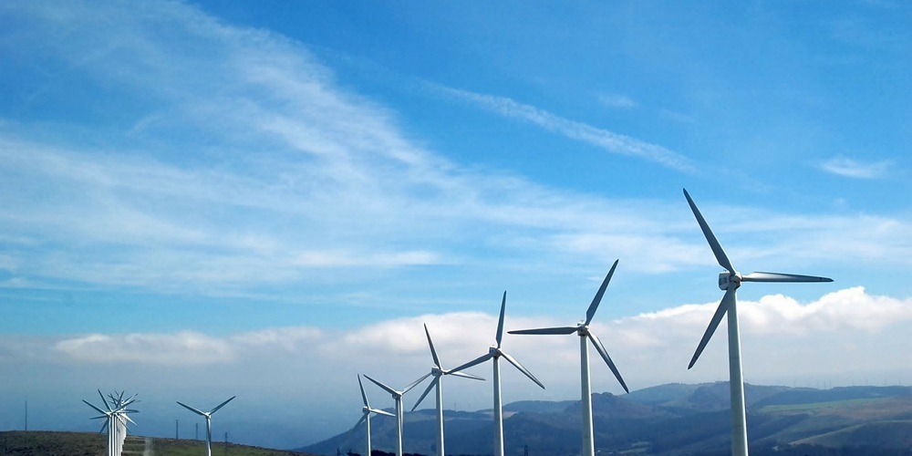 wind turbines