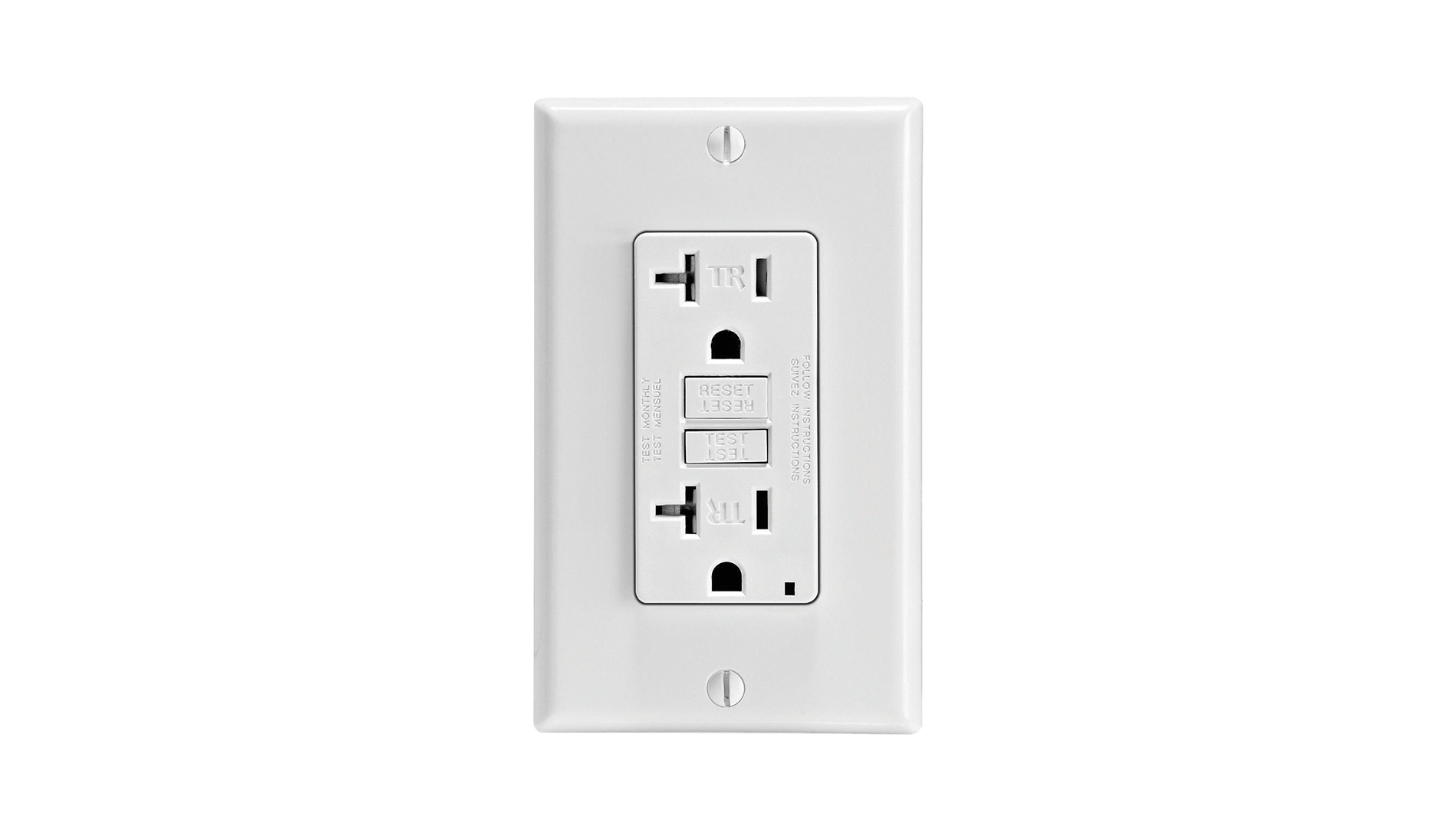 Up close electrical receptacle wiring device / • receptacle grades • what is spec grade receptacle • spec grade vs commercial grade receptacle • spec grade outlet • spec grade receptacle • specification grade receptacles