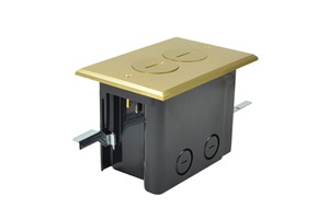 Allied Moulded’s rectangular floor box