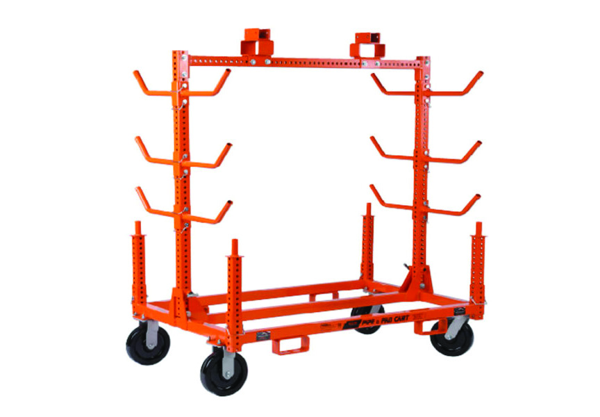 Pipe and Prefab Cart.