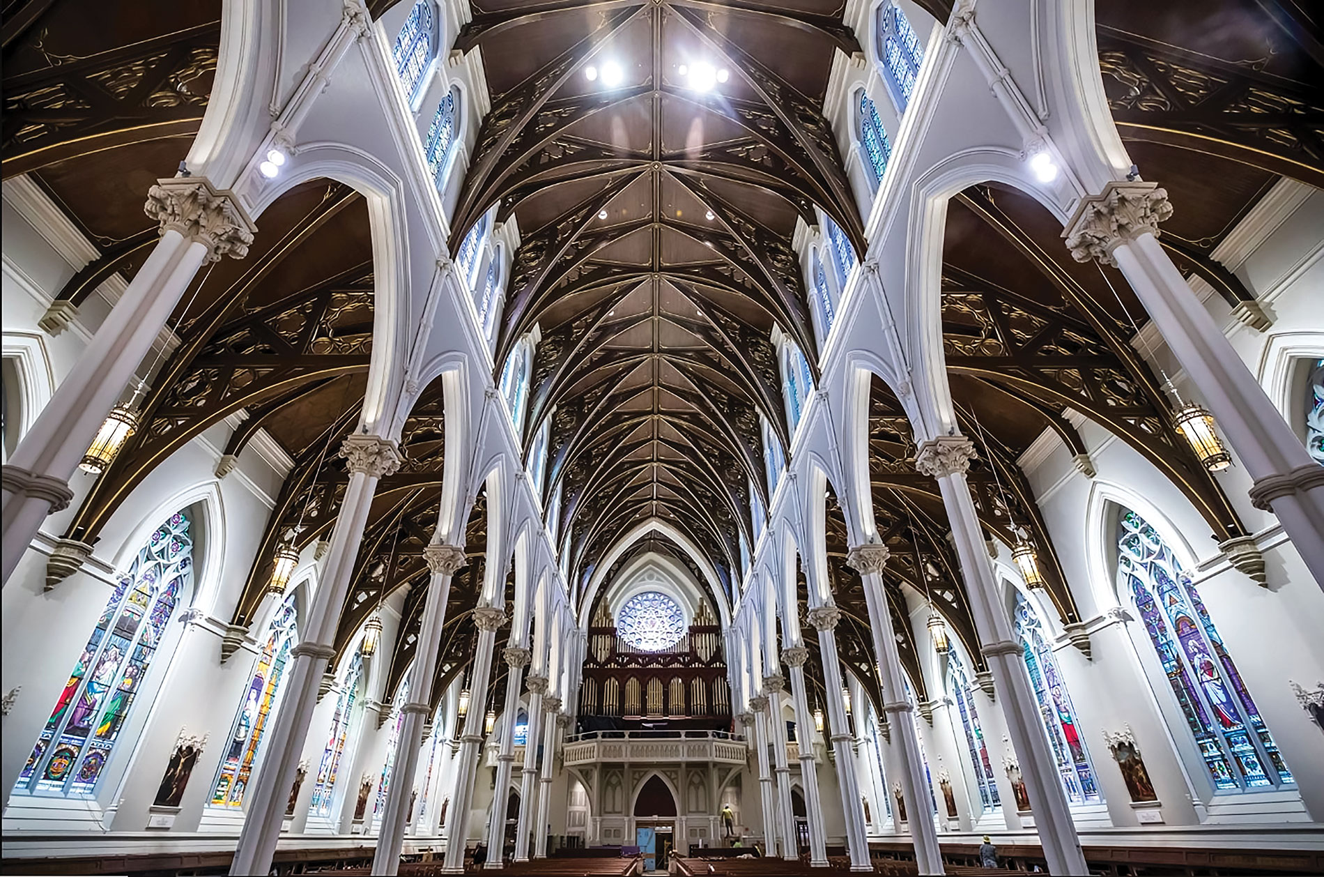 Soul of the City: McDonald Electrical Corp. refurbishes Cathedral