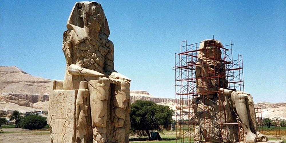 The Colossi of Memnon Photo Credit: Julie Mazur