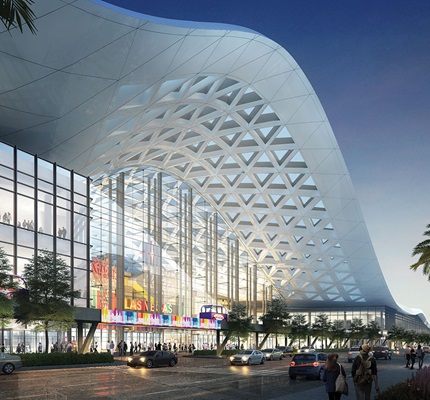 Calling All Conventioneers! Bombard Electric Electrifies Vegas Convention Center Addition
