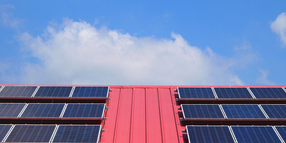 Solar panel.