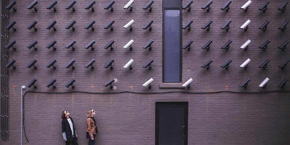 Surveillance camera.
