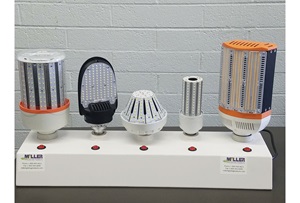 Miller Lighting's 120-277V LED Lamps