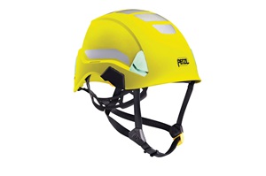 Petzl’s Strato hi-viz helmet