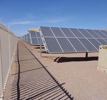 Solar Program on Fire in California