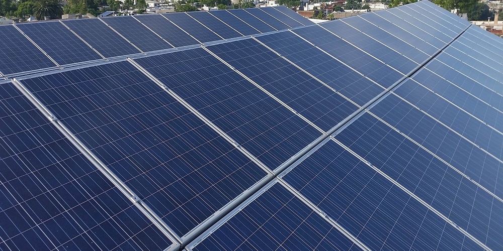 Solar installation.