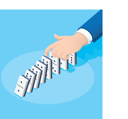 The Domino Effect: How Taking a Risk Can Lead to Increased Costs and Injuries