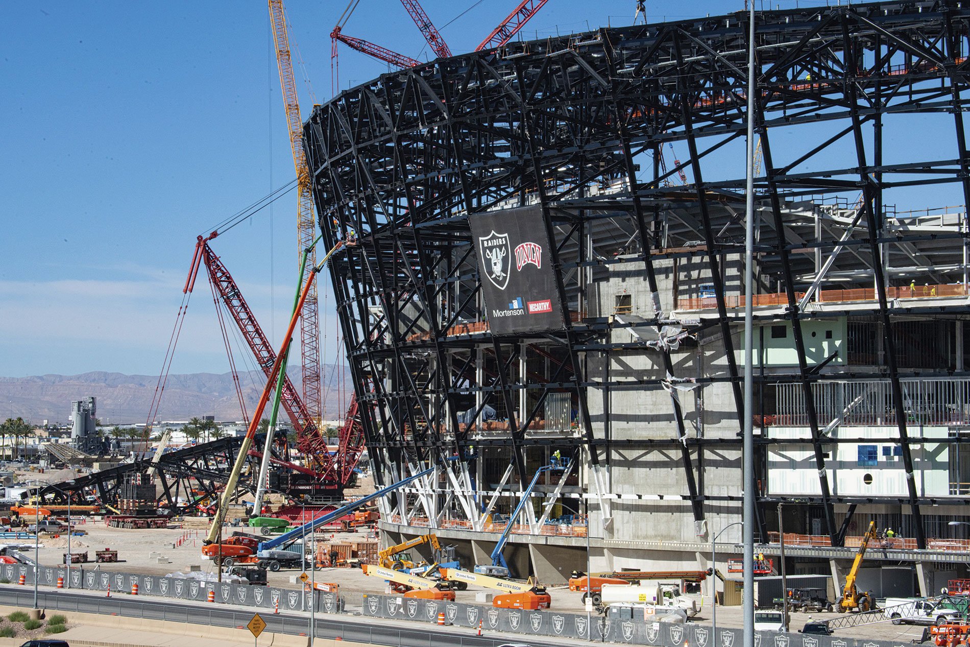Raiders file to power Las Vegas Stadium with alternative electric