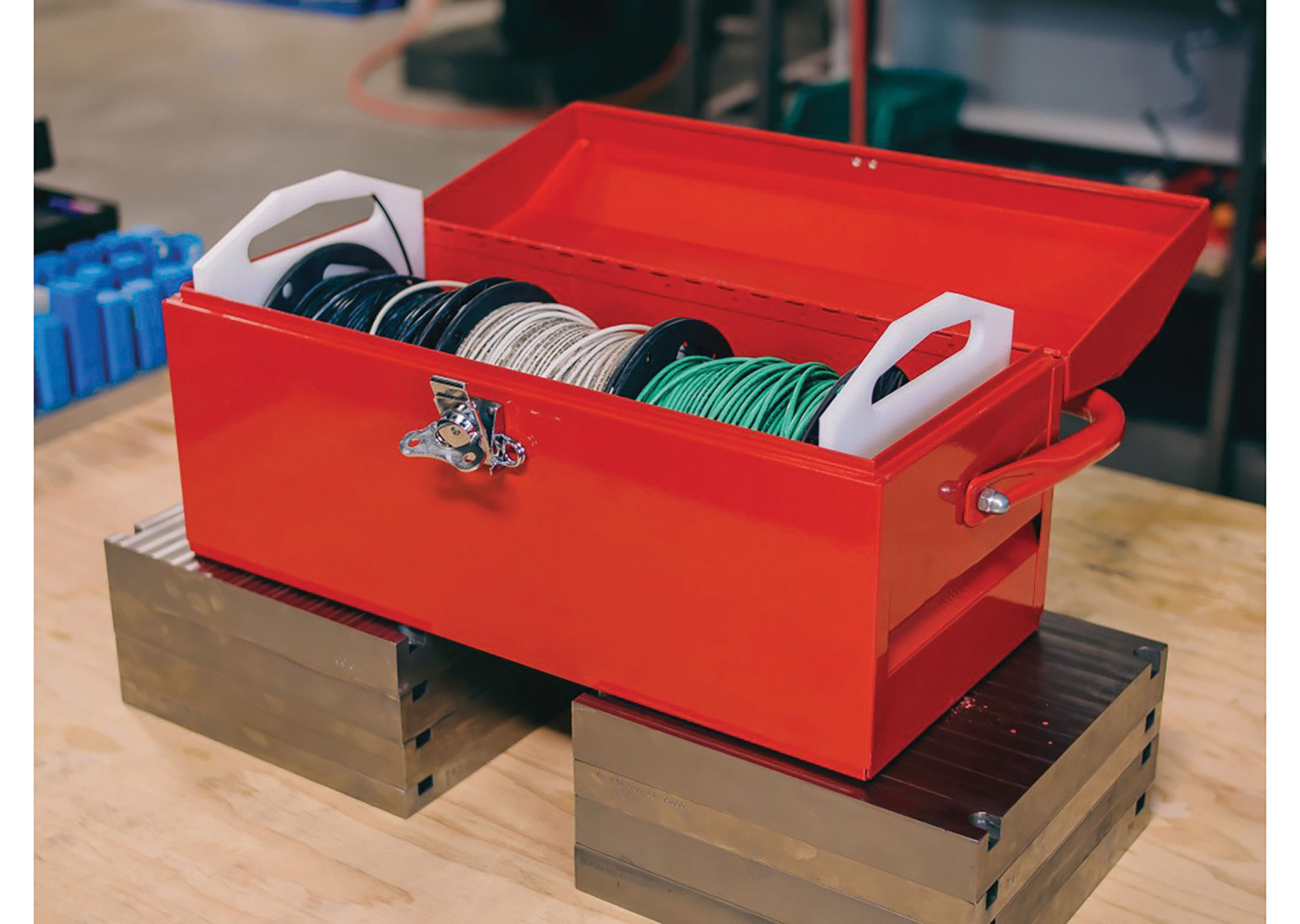 Wyerbox's Cable Storage Box