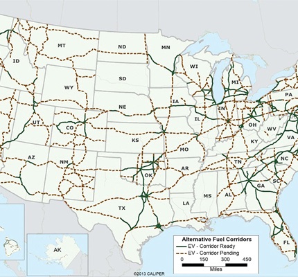 Federal Government Turns on the Ignition for a National EV Charging Network