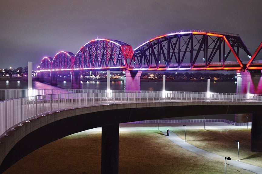 05 Big Four Bridge Lit Up by Zymage Jacob Zimmer.jpg