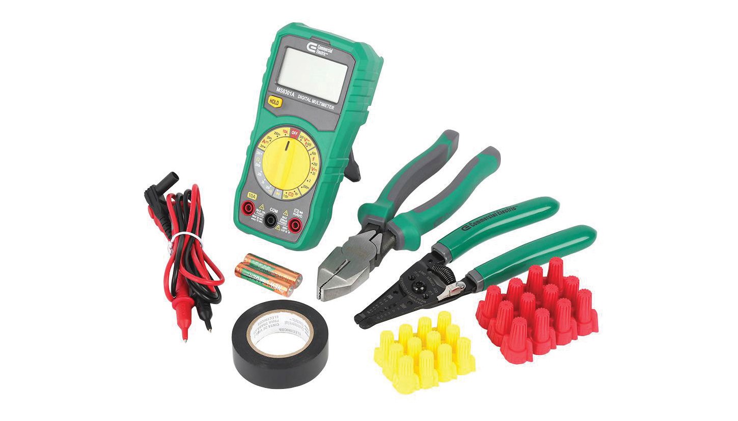 0219_Feat_CommercialElectric.jpg Commercial Electric's Five-Piece Electrician's Tool Set
