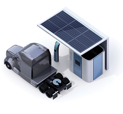 Solar Keeps on Truckin’: New options for tractor-trailer electrification 