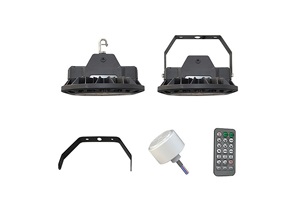 Orbit Industries’ round LED high-bay luminaire