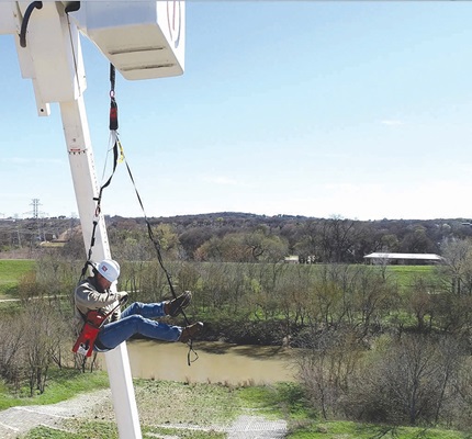 Don’t Fall! Tech Safety Lines provides fall-prevention equipment and training