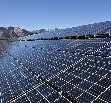Solar Project Reaches A Milestone In Nevada Desert 