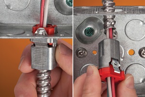 Bridgeport Fittings' 38ACDS Double-Snap Connector