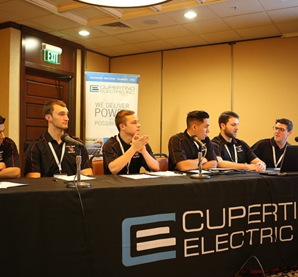 Students Impress Contractor Judges at ASC Electrical Competition