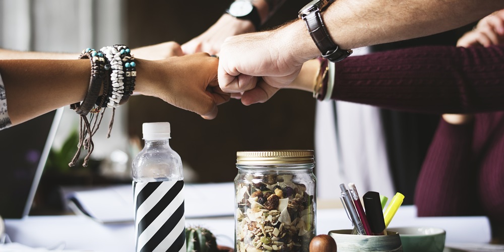Small Business Fist Bump Collaborate Image by rawpixel from Pixabay