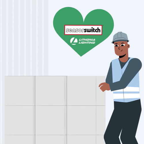 Turn Jobsite Minutes into Savings: Install & go with luminaires with wireless SensorSwitch AIR embedded controls