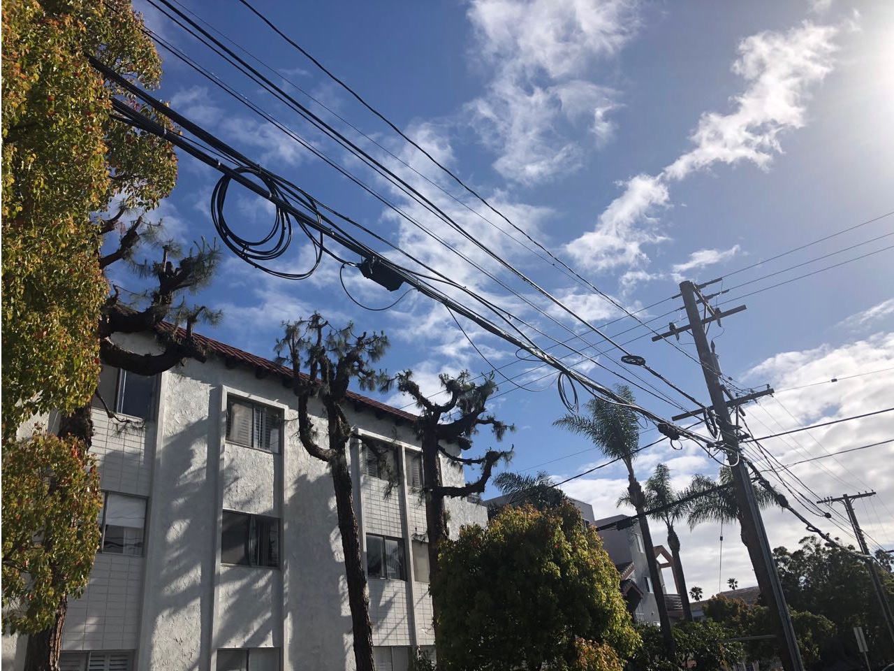 Aerial Cable - Before 3