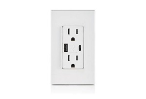 Leviton's USB Charger and Receptacle