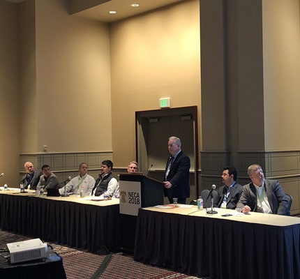 Industry Safety Experts Convene in Roundtable at NECA 2018