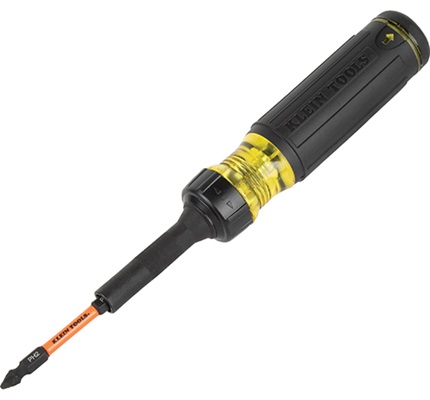 klein tools screwdriver with orange tip