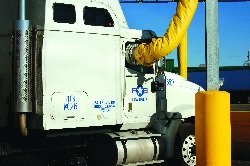 Big Rigs Getting a Good Night's Rest