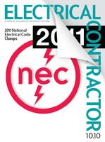 October 2010: NEC Changes