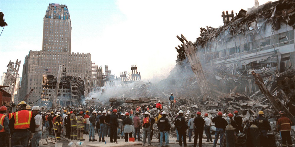 New York's first responders at the site of the Sept. 11 attack