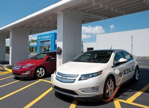 Chevrolet to Use Solar Power for Electric Vehicles and Dealerships