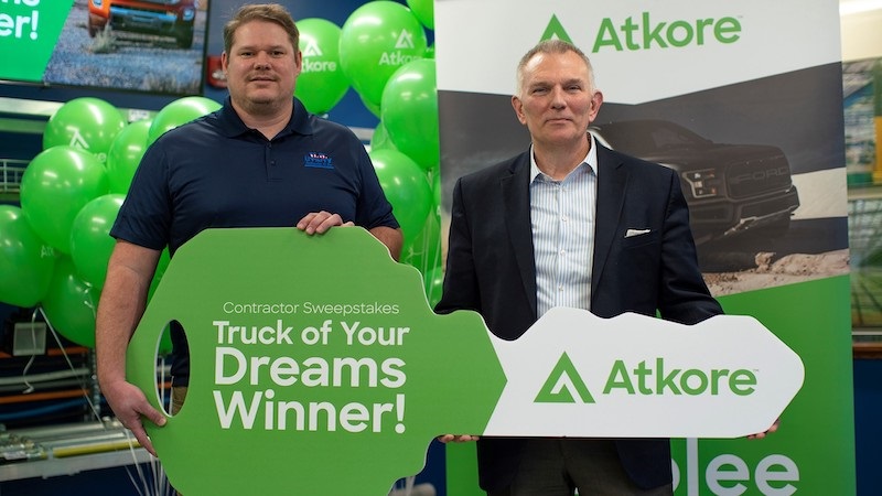 Atkore Win the Truck of Your Dreams sweepstakes winner 2023