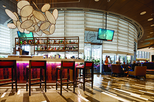 hotel lobby