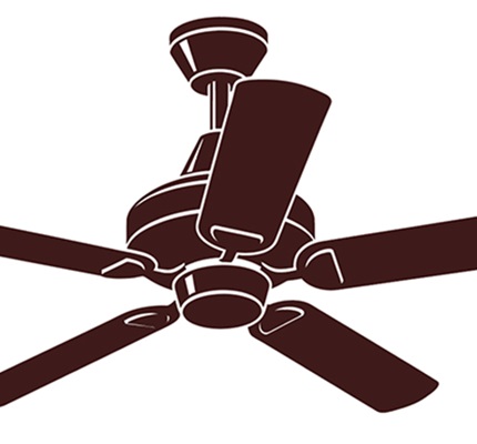 Safety Not Guaranteed: Notes on modifying ceiling-suspended paddle fan outlets