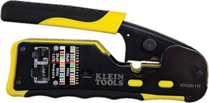 Klein Tools' Pass-Thru Modular Crimper