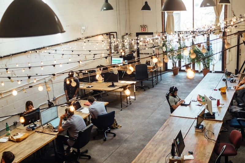 Bat Haus Coworking & Event Space is one example of a coworking space in Brooklyn, where coworking space is on the rise