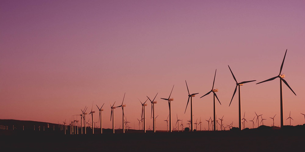 Wind turbine.